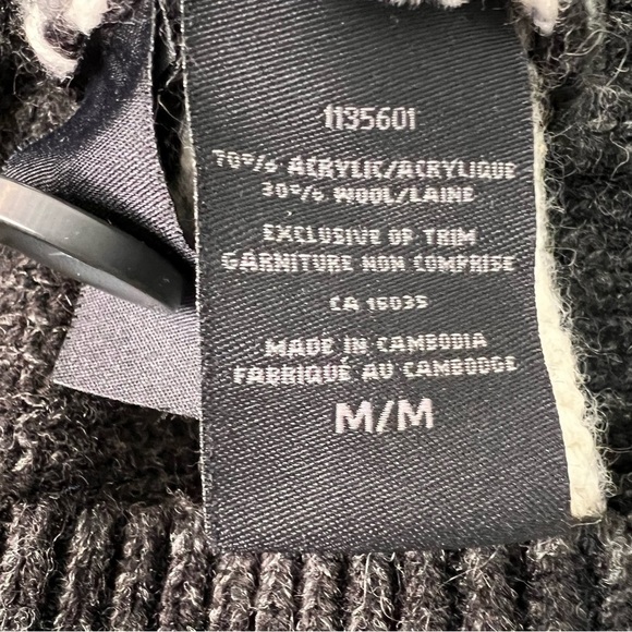 Sansara Fair Isle Wool Blend Chunky Sweater Size Medium - Picture 10 of 10